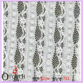 Charming nice fringe style african velvet lace fabric